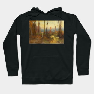 The Mill Stream, Montclair, New Jersey by George Inness Hoodie